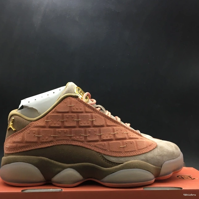 Cheap TBK Sepia AT3102-200 Jordan CLOT Stone Low 13 Canteen-Terra Air x Blush 0726